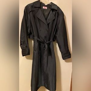 Felicita black raincoat